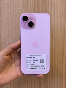 iPhone 15, 256GB (Grade A) *23550