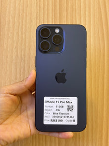 iPhone 15 Pro Max, 512GB (Grade B) *91404