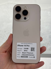 iPhone 16 Pro, 256GB (Grade A) *63541