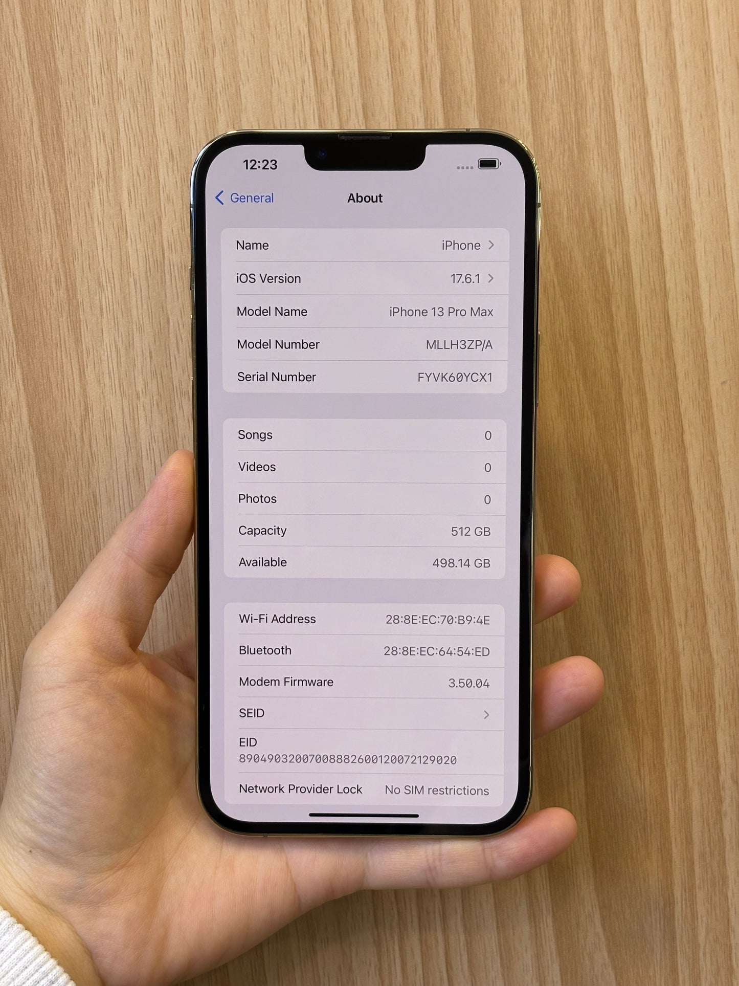 iPhone 13 Pro Max, 512GB (Grade A) *82825