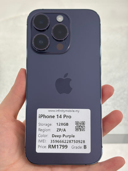 iPhone 14 Pro, 128GB (Grade B) *50928