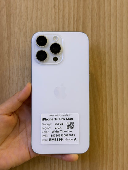 iPhone 16 Pro Max, 256GB (Grade A) *72013
