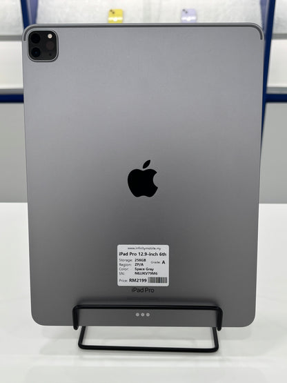 iPad Pro 12.9-inch 6th Wi-Fi, 256GB (Grade A) *V79M6