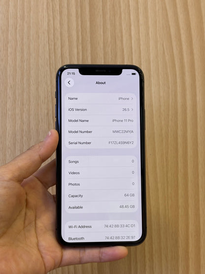 iPhone 11 Pro, 64GB (Grade B) *22396