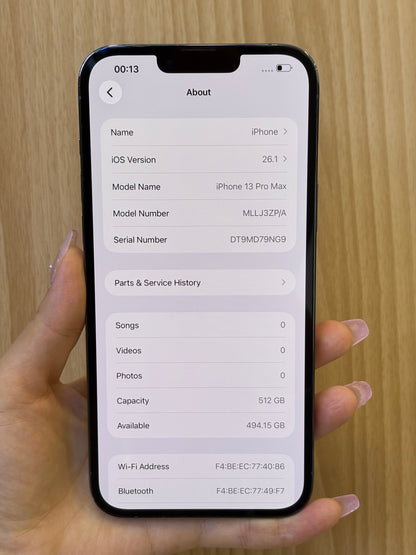 iPhone 13 Pro Max, 512GB (Grade B) *39653