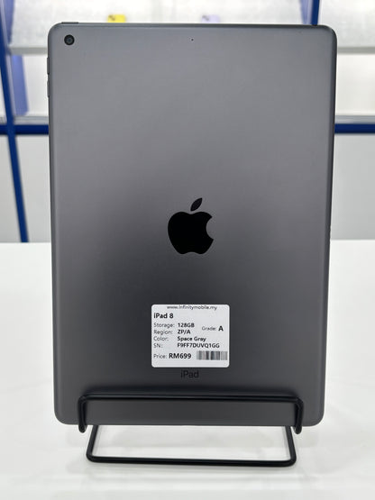 iPad 8 Wi-Fi, 128GB (Grade A) *VQ1GG
