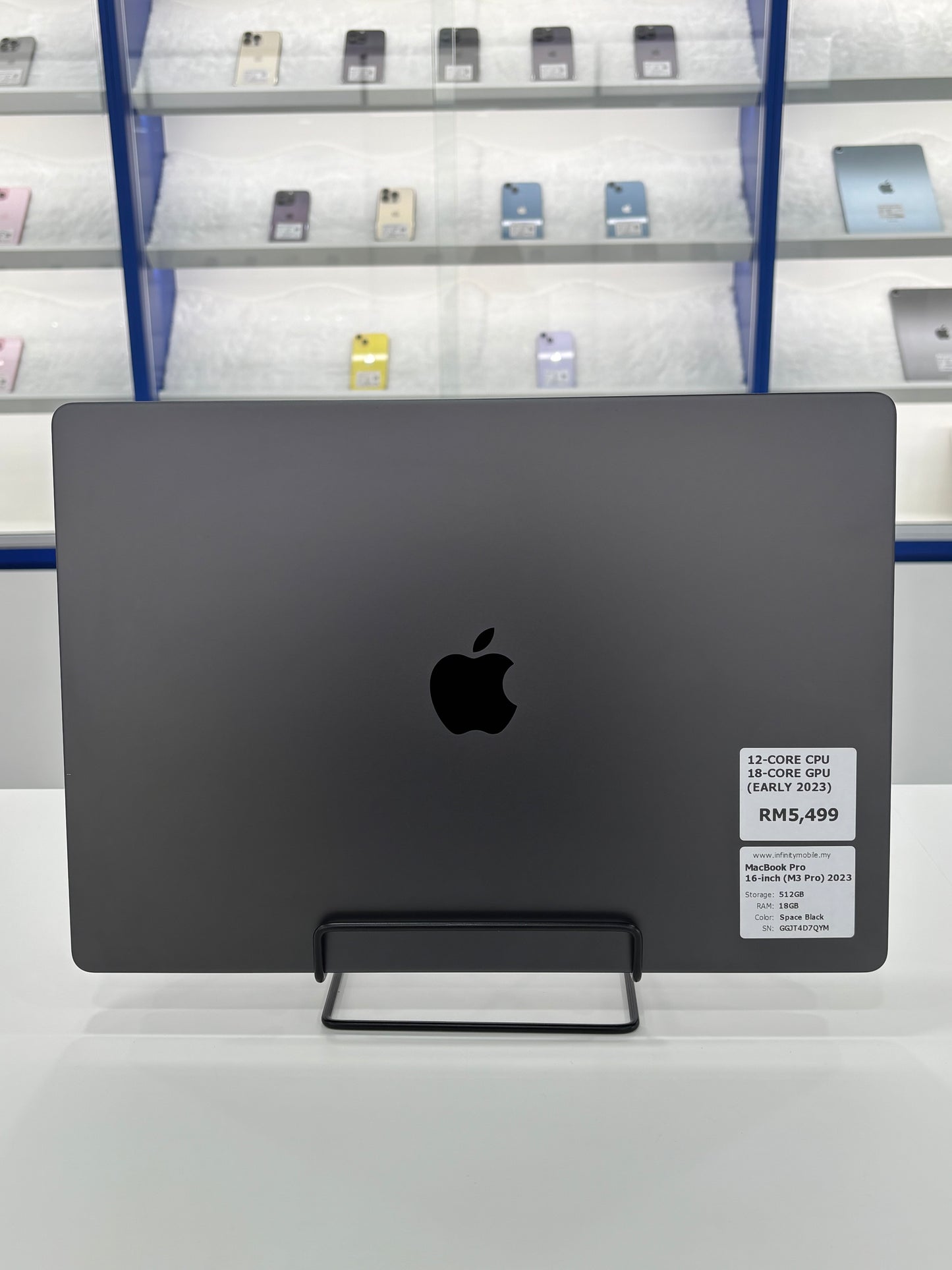 MacBook Pro 16-inch (M3 Pro) 2023, 512GB *D7QYM