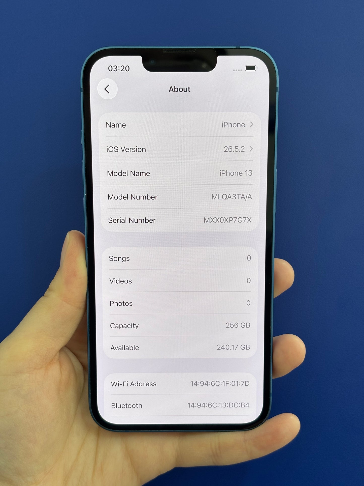 iPhone 13, 256GB (Grade A) *88517