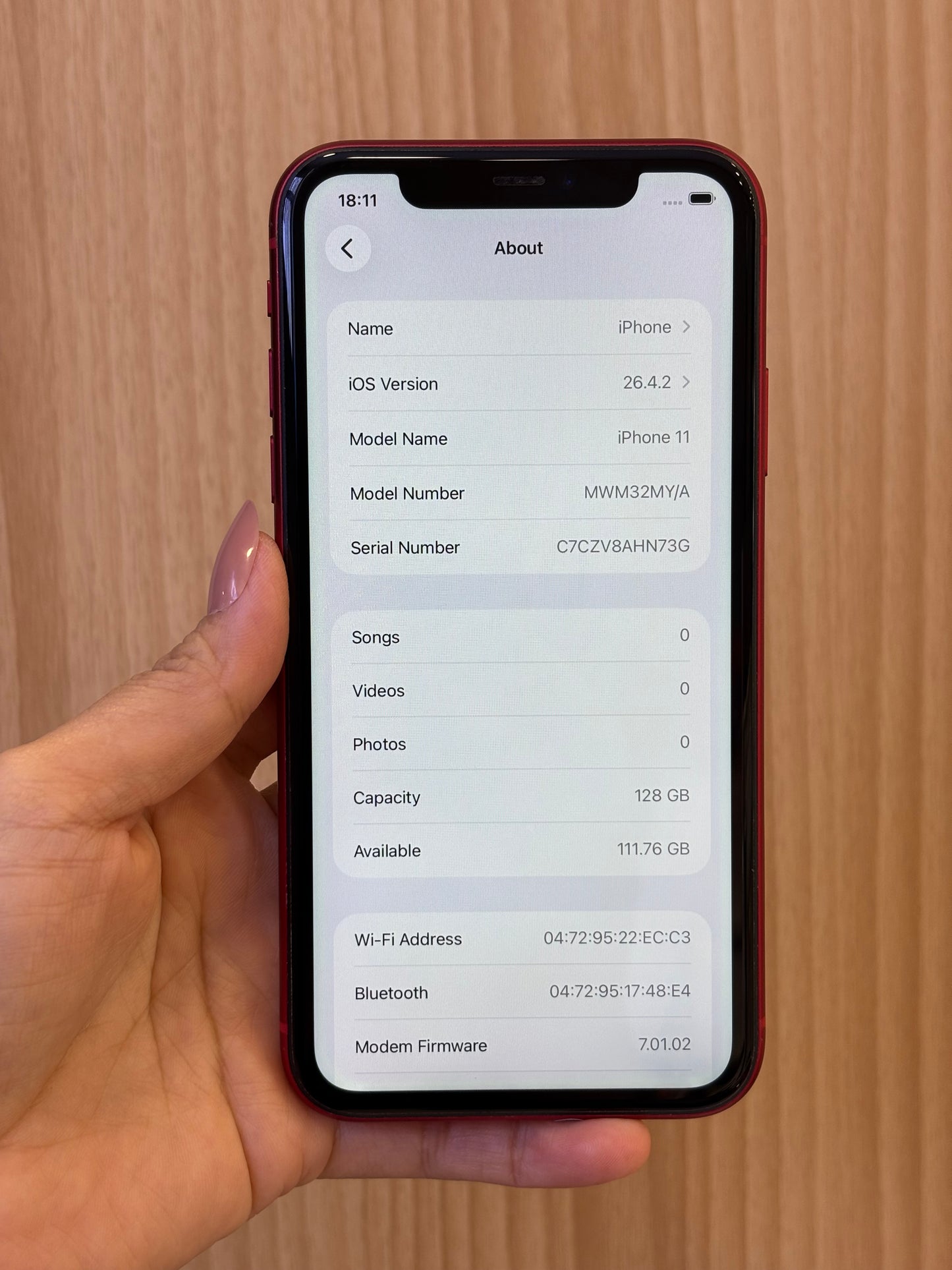 iPhone 11, 128GB (Grade B) *61827