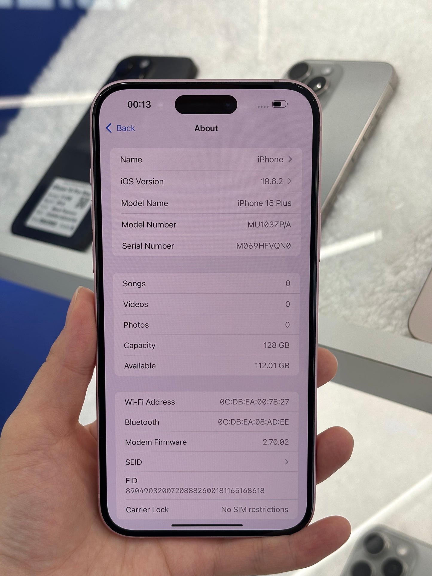 iPhone 15 Plus, 128GB (Grade A) *71912