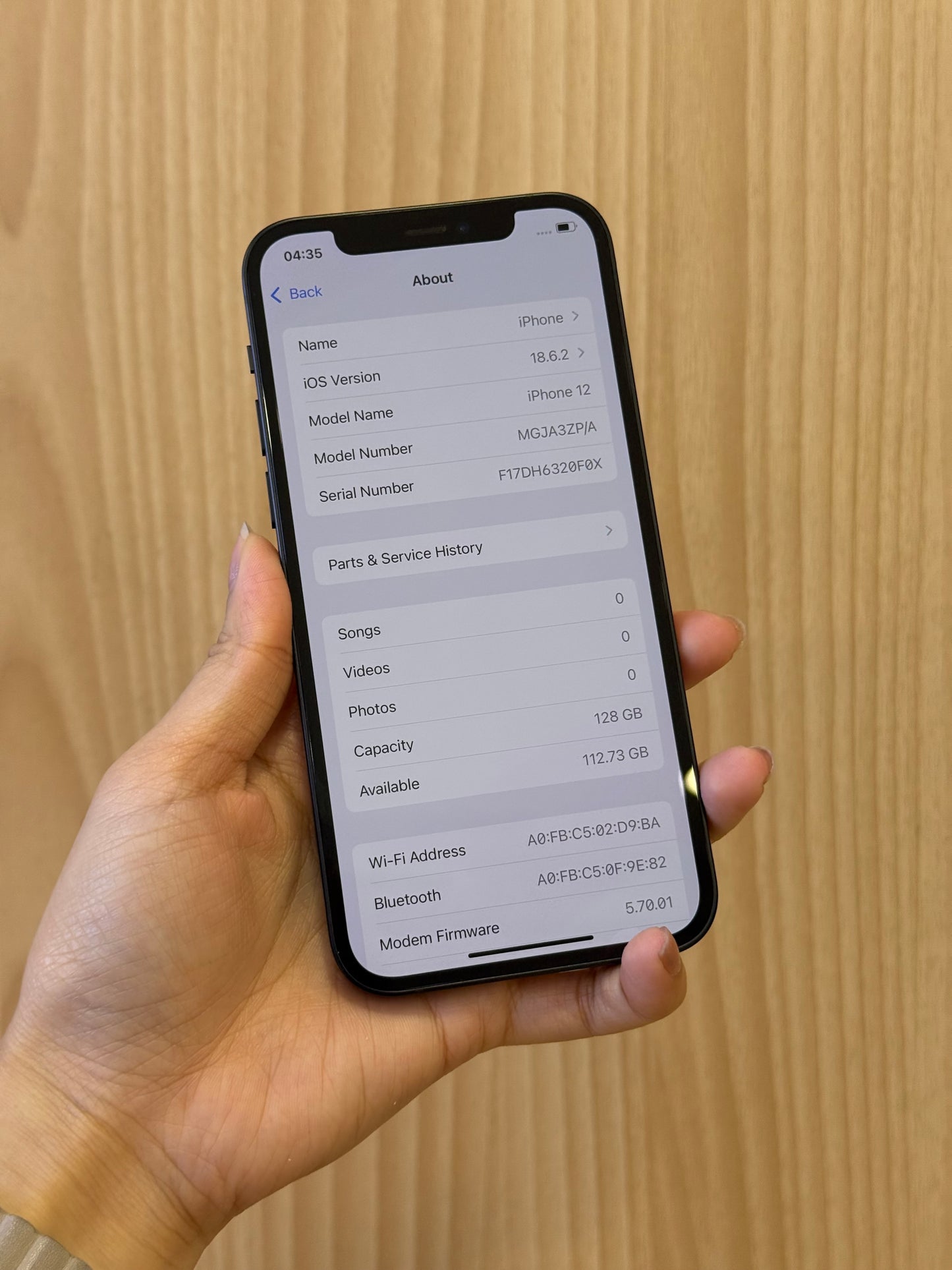 iPhone 12 Black, 128GB (Grade R) *17880