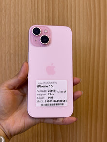 iPhone 15, 256GB (Grade A) *00581