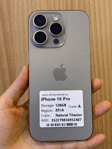 iPhone 16 Pro, 128GB (Grade A) *52407