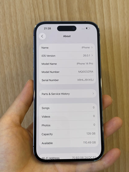 iPhone 14 Pro, 128GB (Grade B) *30957