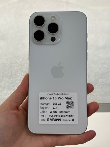 iPhone 15 Pro Max, 256GB (Grade A) *29487