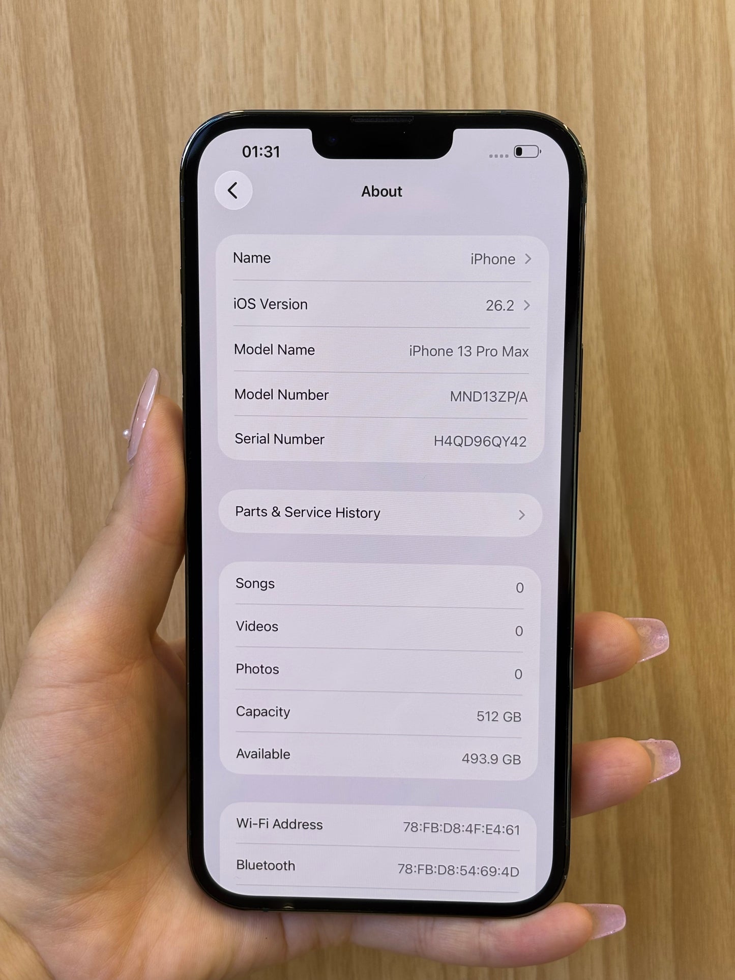 iPhone 13 Pro Max, 512GB (Grade B) *97316