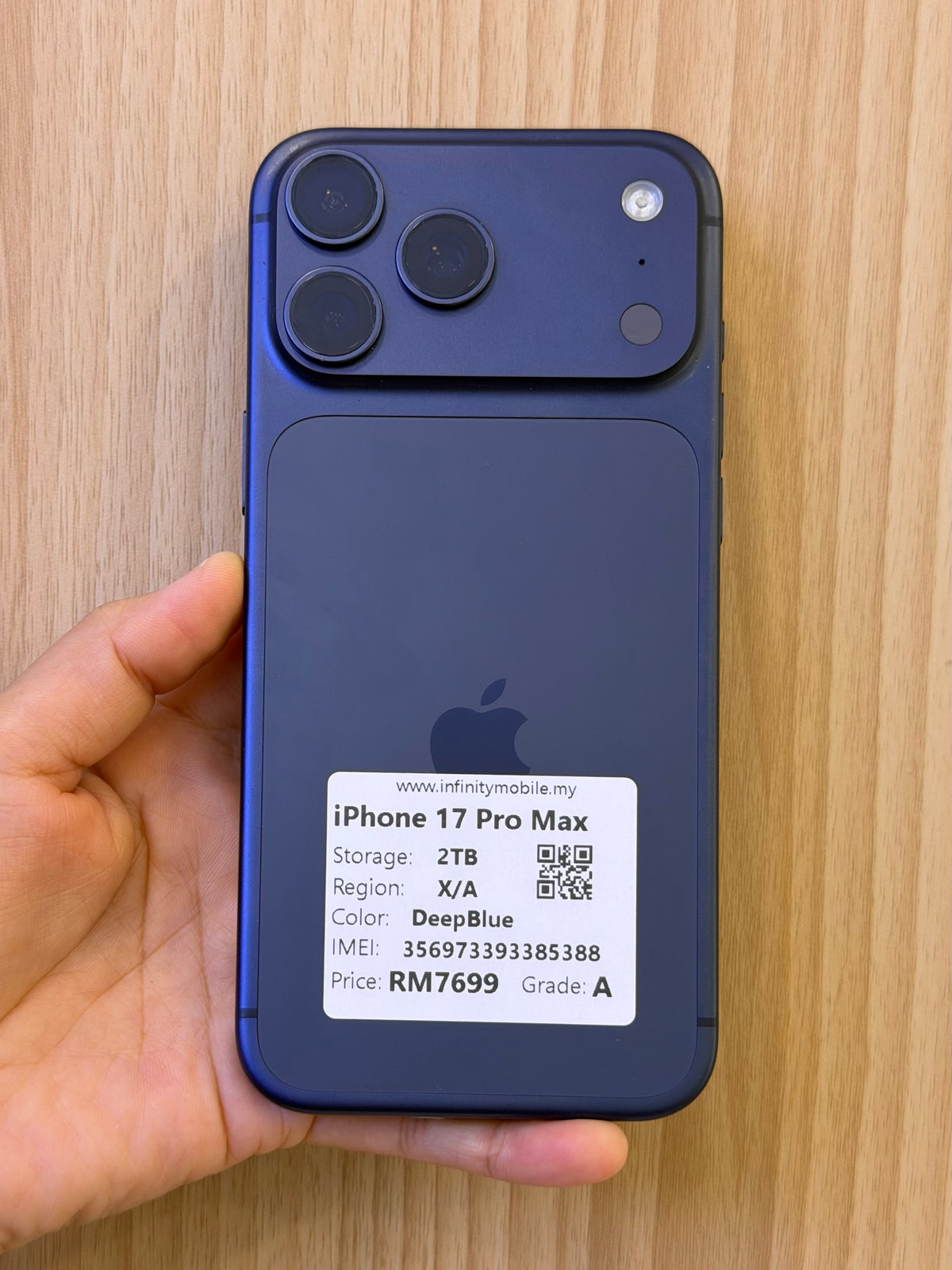 iPhone 17 Pro Max, 2TB (Grade A) *85388