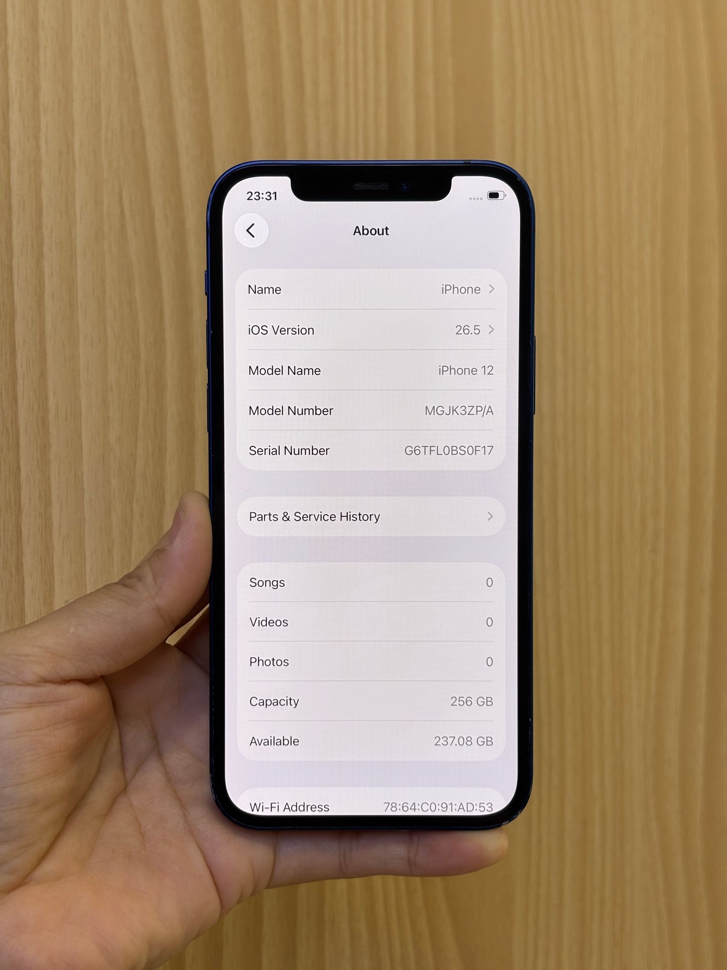 iPhone 12 , 256GB(Grade AB)*87397