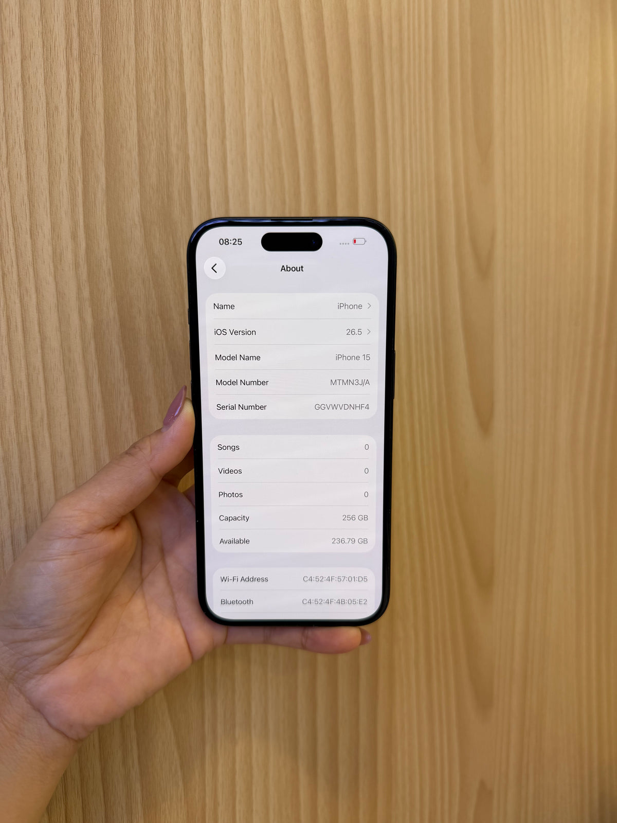 iPhone 15, 256GB (Grade B) *70868