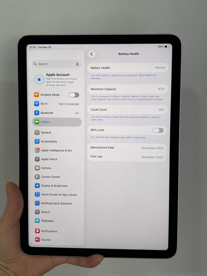 iPad Air 11-inch (M2) Wi-Fi, 128GB (Grade B) *4DR2C