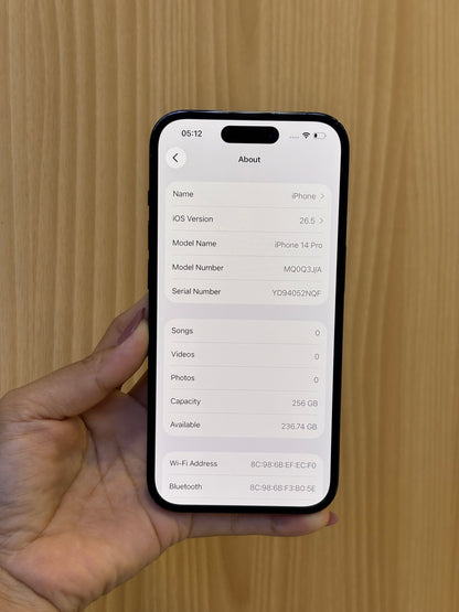 iPhone 14 Pro, 256GB (Grade A) *60195