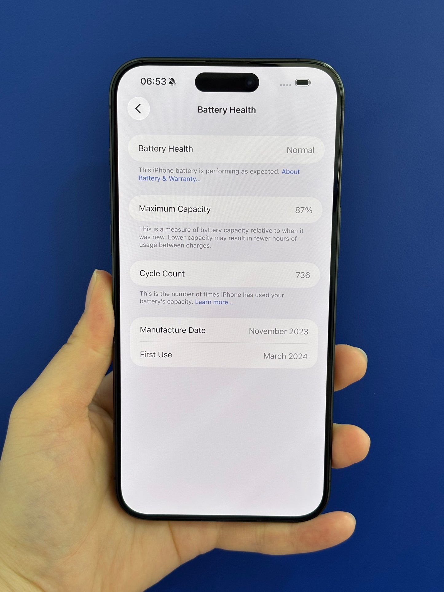 iPhone 15 Pro Max, 256GB (Grade A) *08028