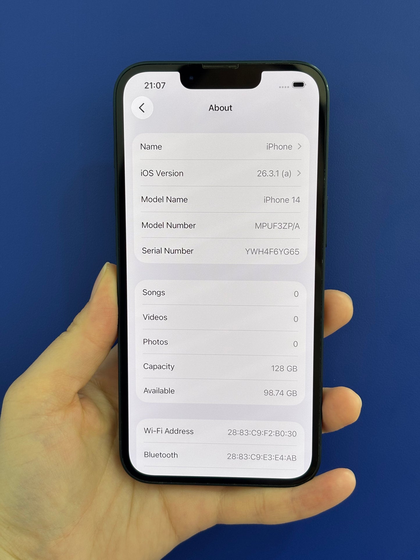iPhone 14, 128GB (Grade B) *77416