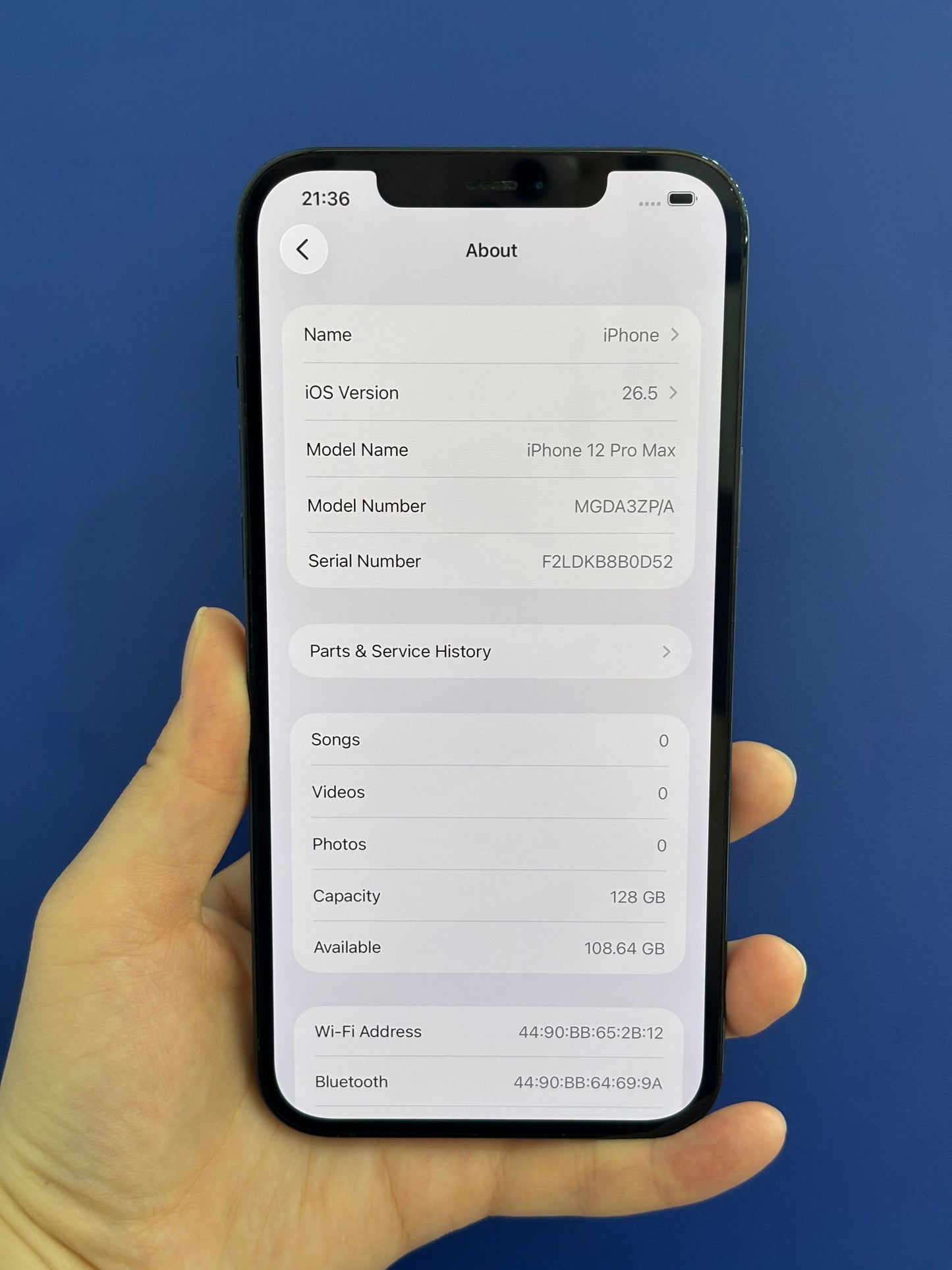 iPhone 12 Pro Max, 128GB (Grade AB) *72375