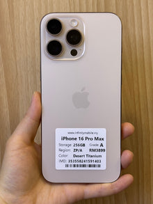 iPhone 16 Pro Max, 256GB (Grade A) *91403