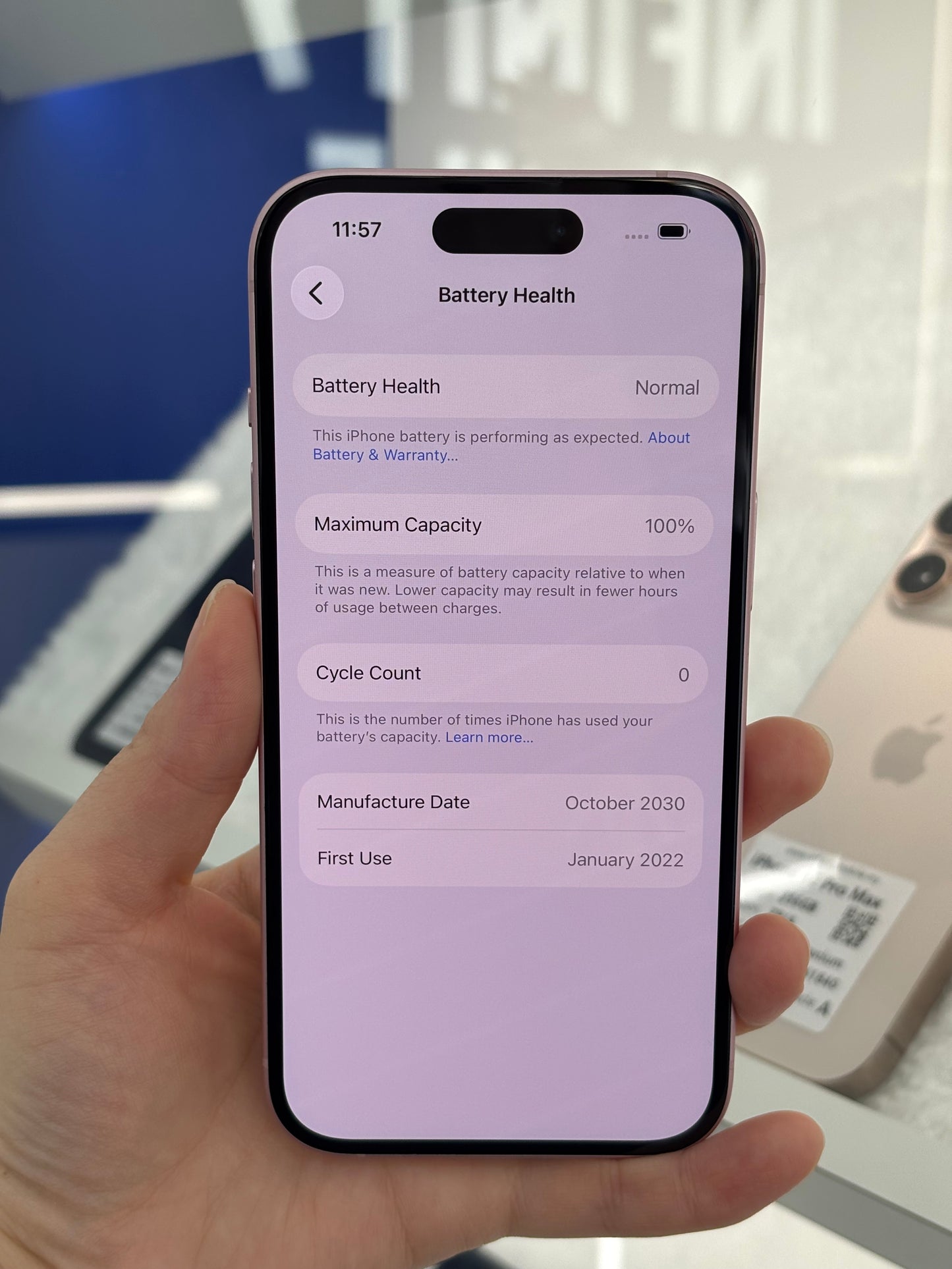 iPhone 15, 256GB (Grade B) *87651