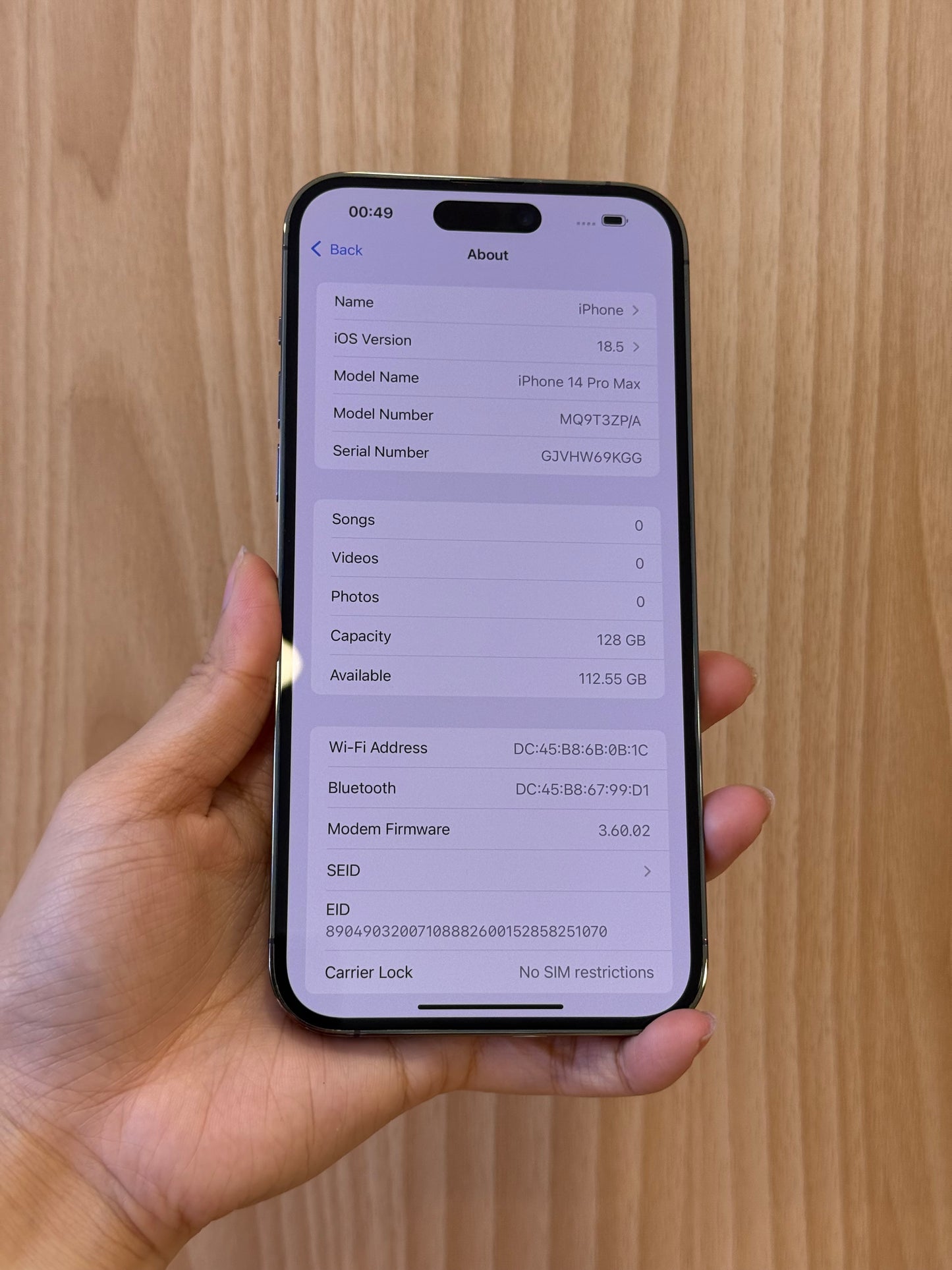 iPhone 14 Pro Max, 128GB (Grade R) *39370