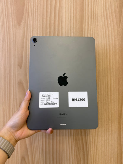 iPad Air 5th Wi-Fi, 64GB *4D2DW