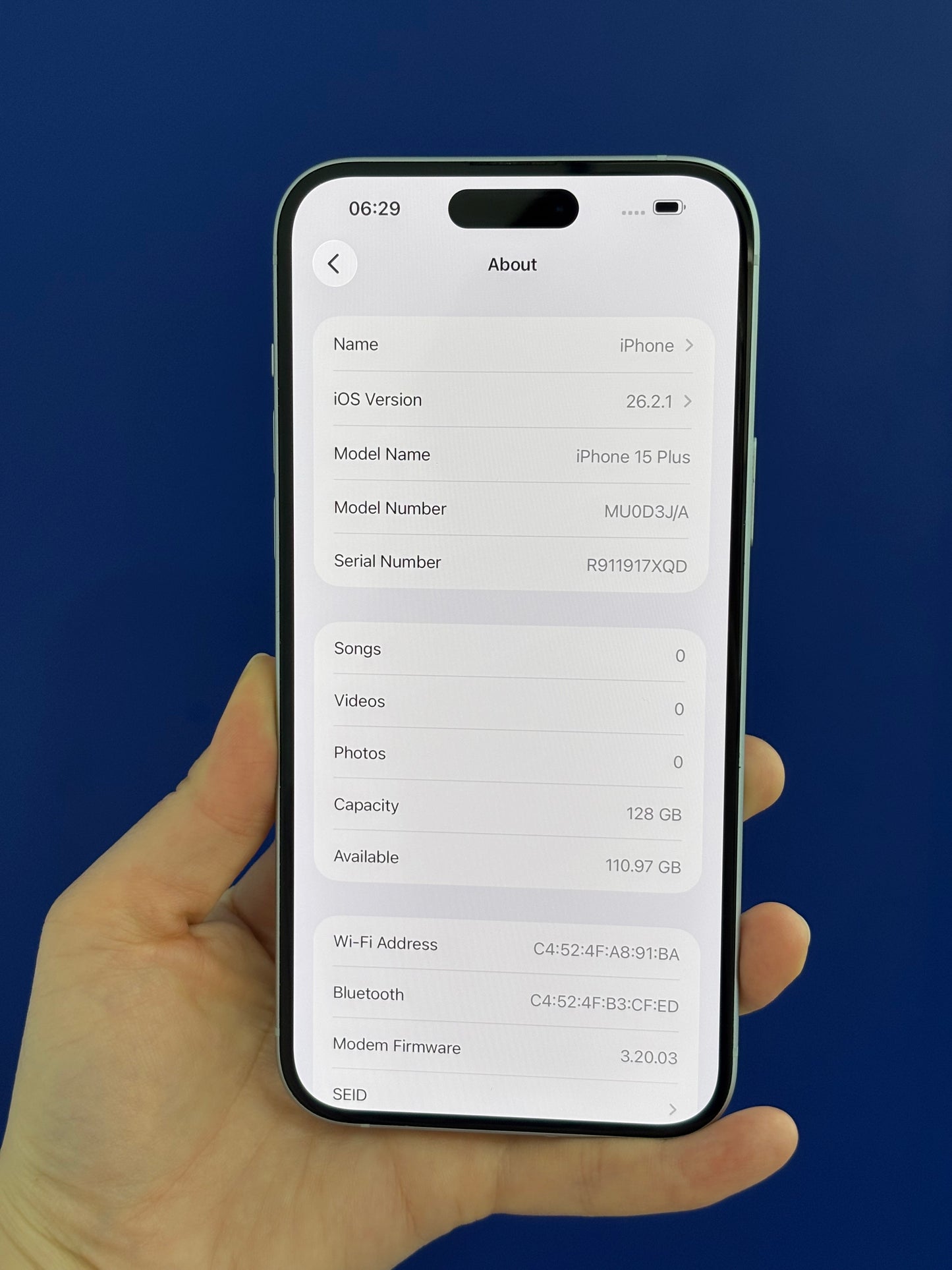 iPhone 15 Plus, 128GB (Grade B) *59162