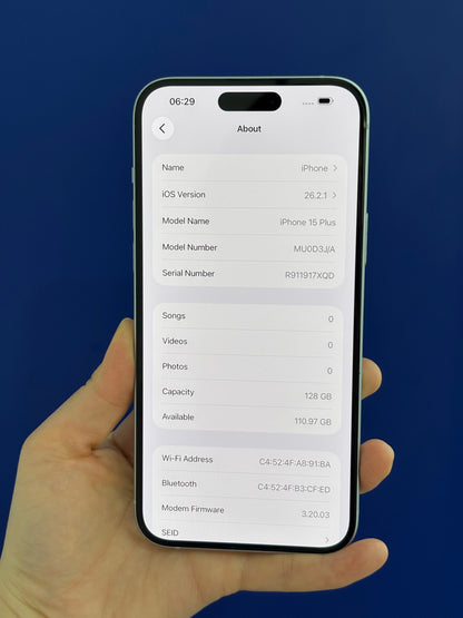 iPhone 15 Plus, 128GB (Grade B) *59162