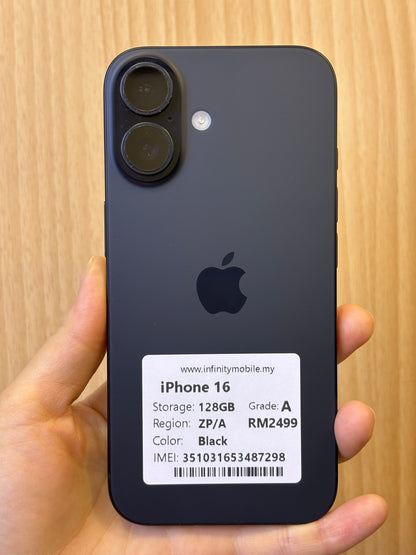 iPhone 16, 128GB (Grade A) *87298