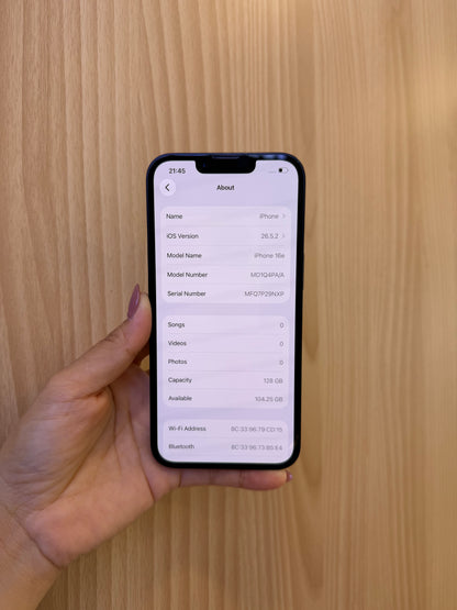 iPhone 16e, 128GB (Grade B) *74407