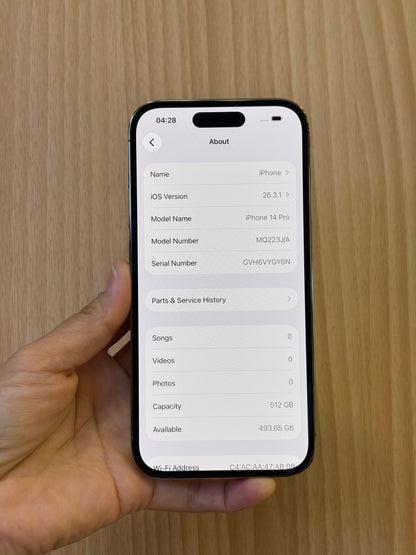 iPhone 14 Pro, 512GB (Grade B) *72731