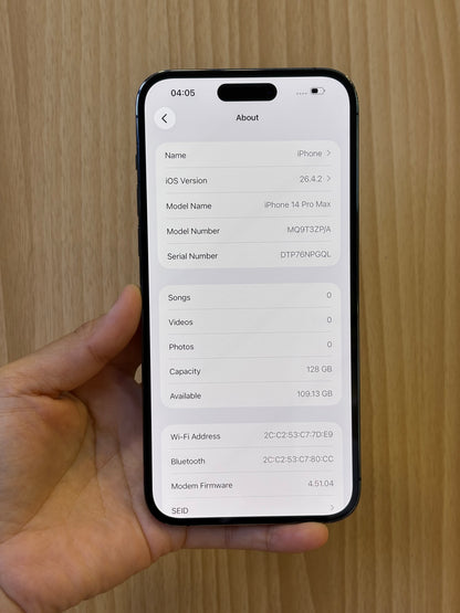 iPhone 14 Pro Max, 128GB (Grade A) *31769