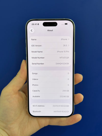 iPhone 15 Pro, 256GB (Grade A) *60114