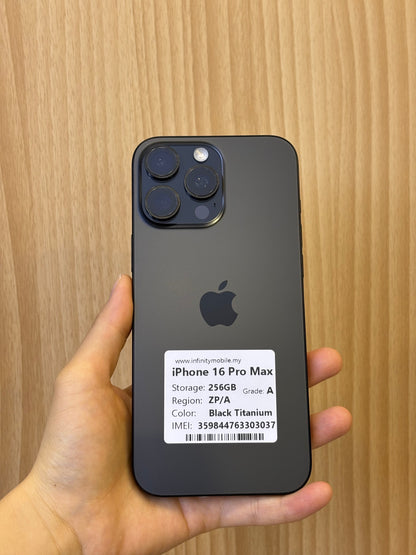 iPhone 16 Pro Max, 256GB (Grade A) *03037