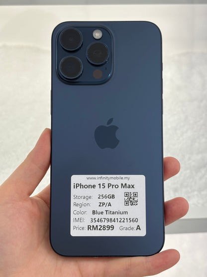 iPhone 15 Pro Max, 256GB (Grade A) *21560