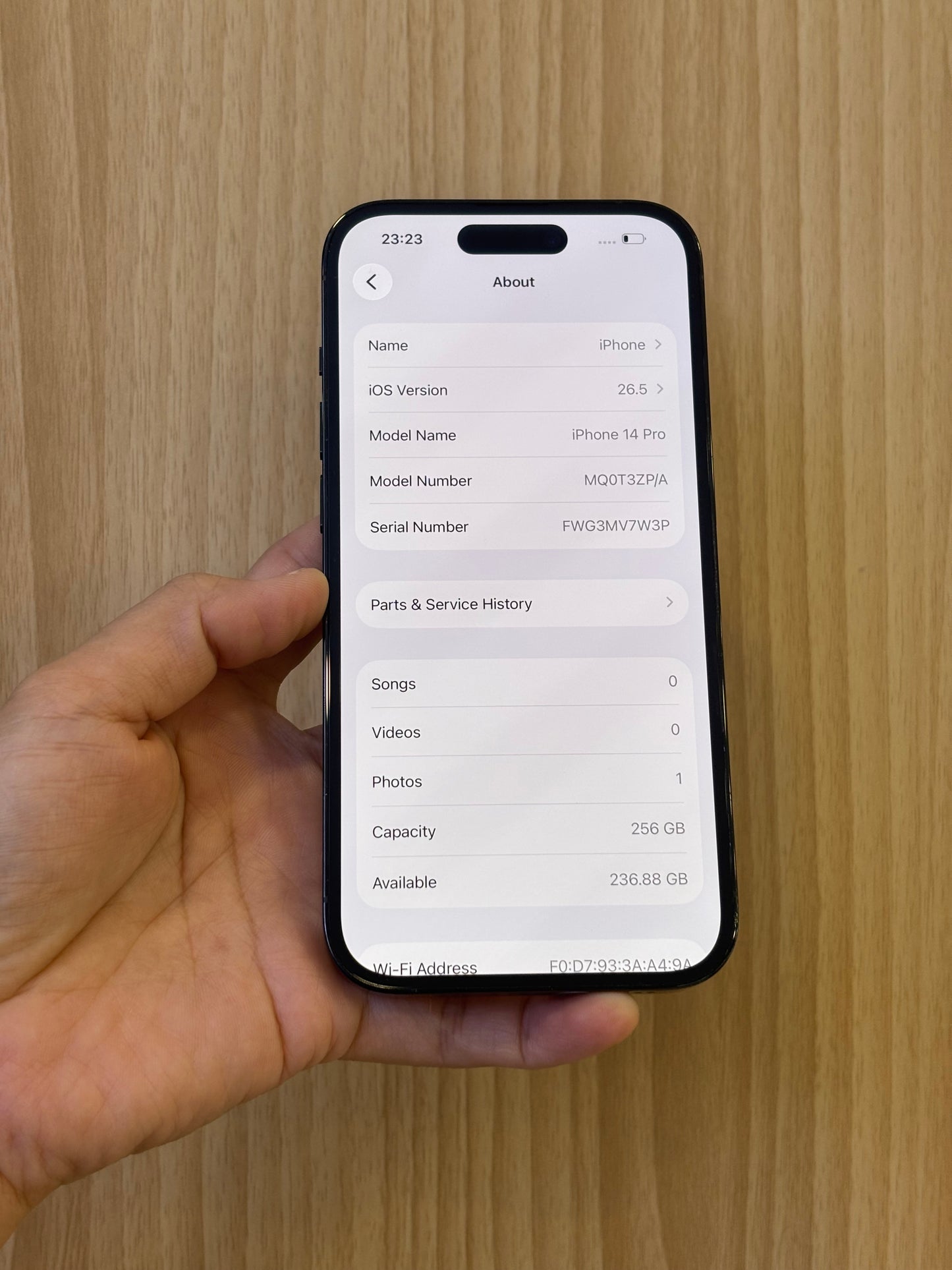 iPhone 14 Pro, 256GB (Grade B) *05192