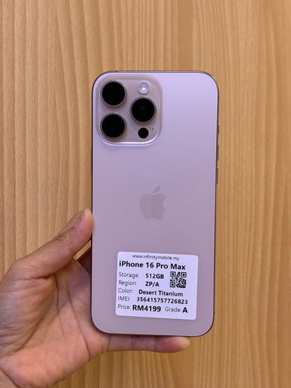 iPhone 16 Pro Max, 512GB (Grade A) *26823