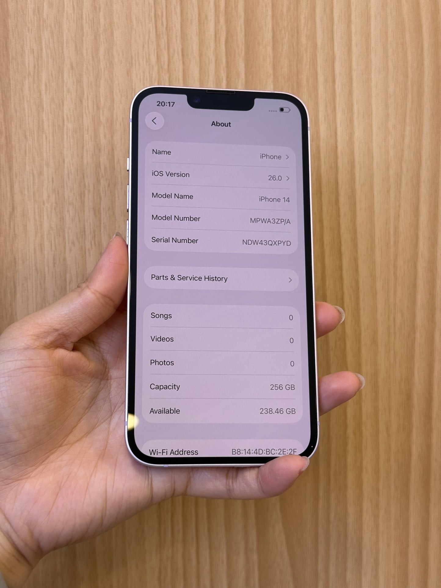 iPhone 14, 256GB (Grade B) *01588