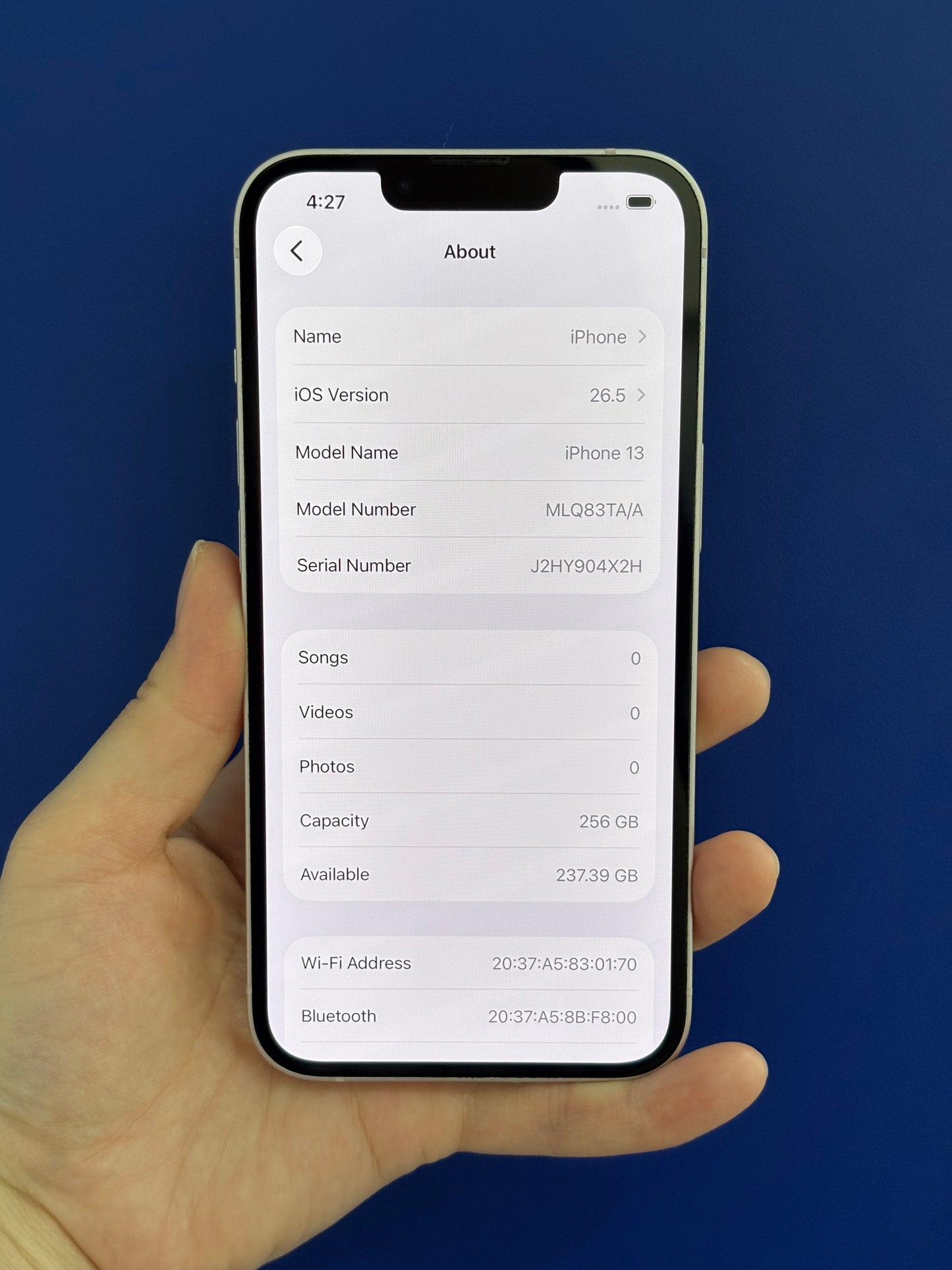 iPhone 13, 256GB (Grade AB) *77675