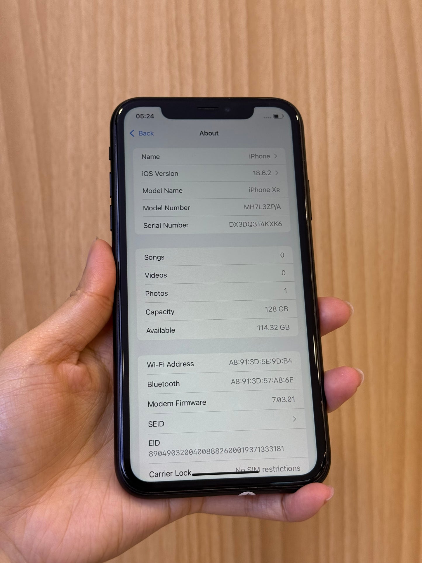iPhone XR, 128GB (Grade R) *38740