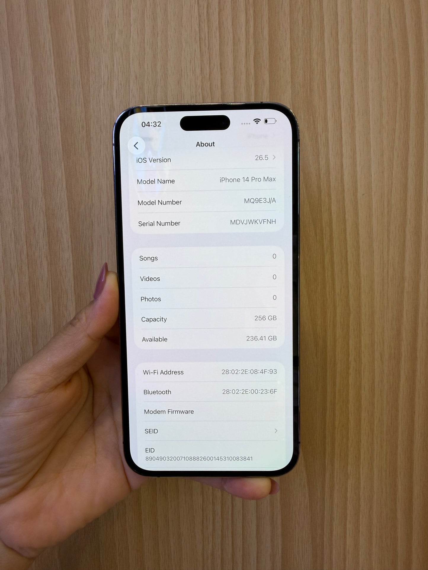 iPhone 14 Pro Max, 256GB (Grade A) *99945