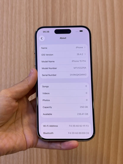 iPhone 15 Pro, 256GB (Grade A) *28589