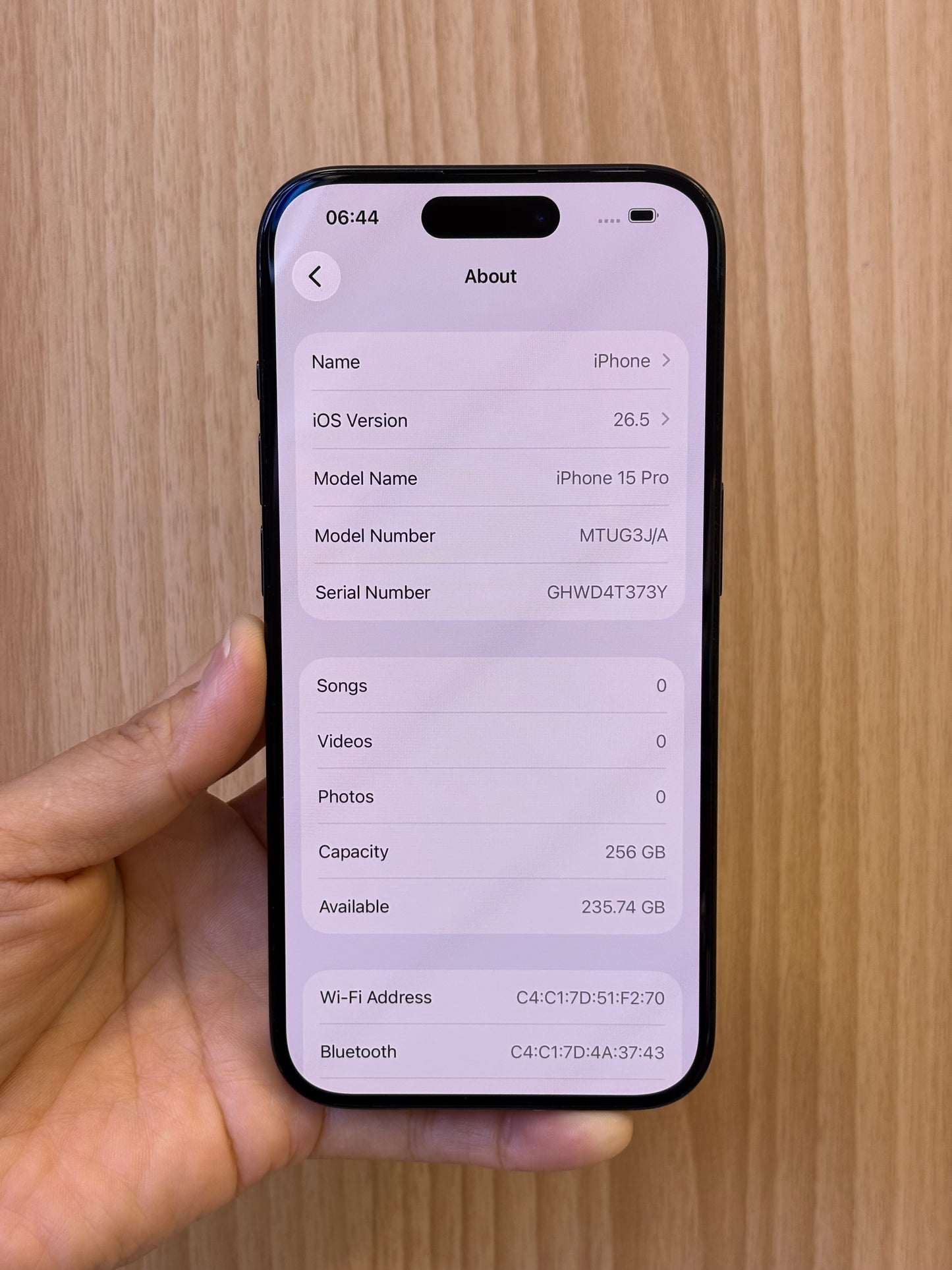 iPhone 15 Pro, 256GB (Grade B) *75201