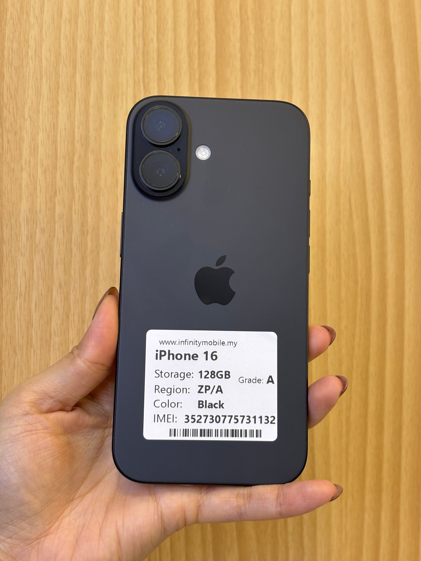 iPhone 16, 128GB (Grade A) *31132